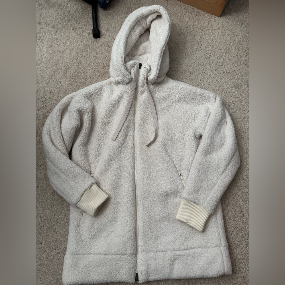 Athleta tugga Sherpa long jacket